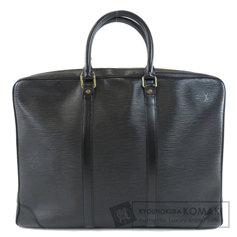 Louis Vuitton Porte Documents Voyage Epi Business Bag Leather